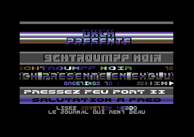 Le Schtroumpf Noir - Screenshot - Game Title (France) - 384x272