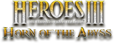 Heroes of Might and Magic III: Horn of the Abyss - Clear Logo (World) - 843x323