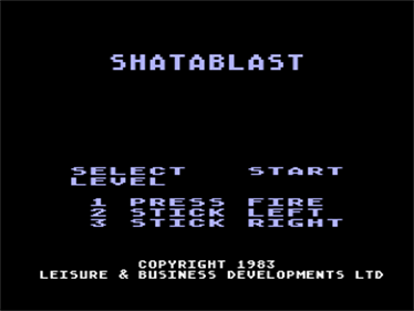 Shatablast - Screenshot - Game Title (null) - 320x240
