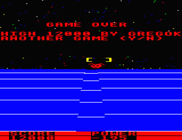 3-D Aggressor - Screenshot - Game Over (null) - 640x494