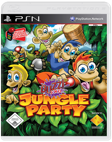 Buzz! Junior: Jungle Party - Box - Front (Germany) - 567x715