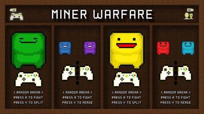 Miner Warfare - Screenshot - Game Select (World) - 1000x562