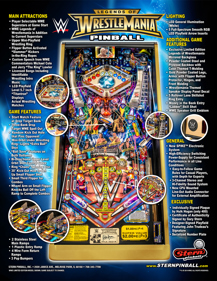 WWE Legends of Wrestlemania (Stern) - Advertisement Flyer - Back (null) - 850x1100