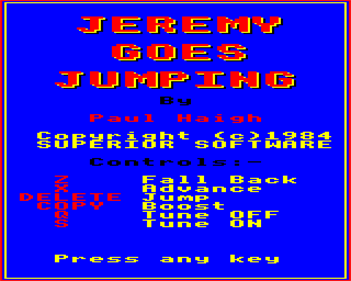 Jeremy Goes Jumping - Screenshot - Game Title (null) - 640x512