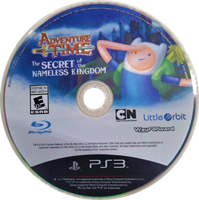 Adventure Time: The Secret of the Nameless Kingdom - Disc (North America) - 782x786