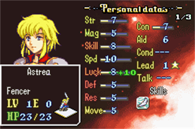 Fire Emblem: The Sun God's Wrath - Screenshot - Gameplay (World) - 240x160
