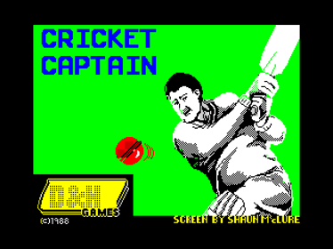 Cricket Captain (D&H Games) - Screenshot - Game Title (Europe) - 640x480