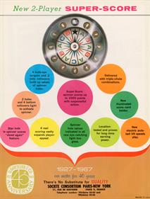 Super Score - Advertisement Flyer - Back (North America) - 850x1118