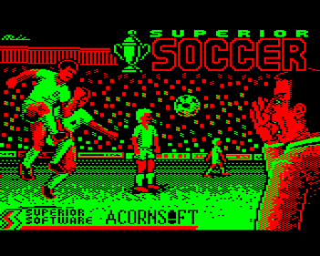 Superior Soccer - Screenshot - Game Title (null) - 320x256