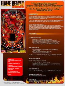 Flame Reaper 2010: First Responders Unit - Arcade - Controls Information (null) - 700x920