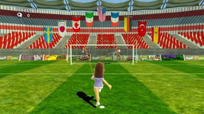 Avatar Penalty Kick - Screenshot - Gameplay (World) - 1000x562