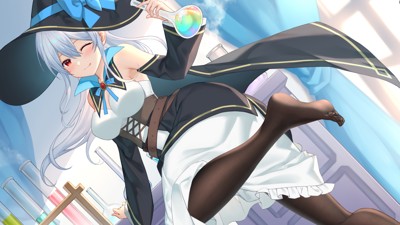Adorable Witch - Fanart - Background (United States) - 3840x2160