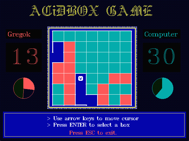 Illustration of Acidbox Game