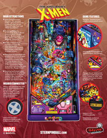The Uncanny X-Men - Advertisement Flyer - Back (null) - 1658x2145