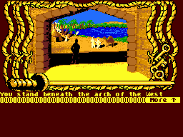 The Golden Sword of Bhakhor - Screenshot - Gameplay (Europe) - 512x384