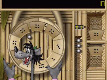 Nu, Pogodi! Vypusk 2. Kruglyjj Scjot - Screenshot - Gameplay (Russia) - 800x600