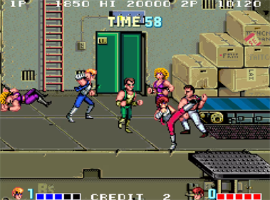 Arcade Archives DOUBLE DRAGON - Screenshot - Gameplay (World) - 861x638