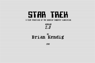 Star Trek 128 - Screenshot - Game Title (null) - 856x576