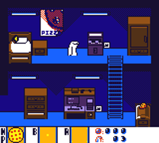 Mamma Mia Pizzaeria! - Screenshot - Gameplay (World) - 160x144