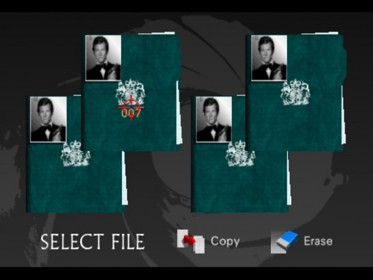 007: The Spy Who Loved Me 64 - Screenshot - Game Select (World) - 620x466