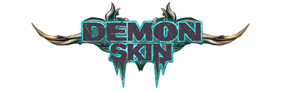 Demon Skin - Clear Logo (North America) - 615x200