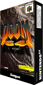 DOOM 64 - Box - 3D (Japan) - 232x447