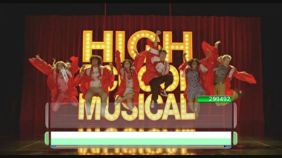 Disney Sing It: High School Musical 3: Senior Year - Screenshot - Gameplay (Russia) - 1280x720