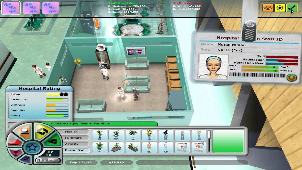 Illustration of Hospital Tycoon