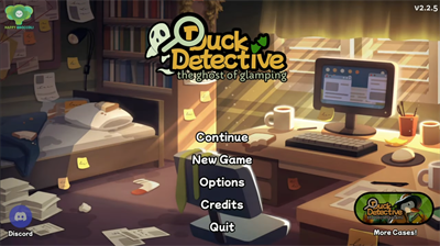 Duck Detective: The Ghost of Glamping - Screenshot - Game Title (World) - 1921x1080