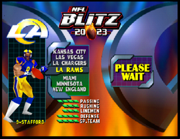 NFL Blitz 2023 - Screenshot - Game Select (null) - 594x458