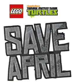 LEGO Teenage Mutant Ninja Turtles: Save April - Clear Logo (United States) - 476x524