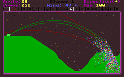 Tank Wars - Screenshot - Gameplay (North America) - 320x200