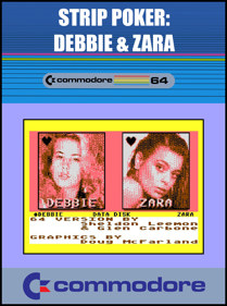 Strip Poker: Debbie & Zara - Fanart - Box - Front (null) - 798x1072