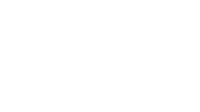 Blades of Fire - Clear Logo (World) - 960x540
