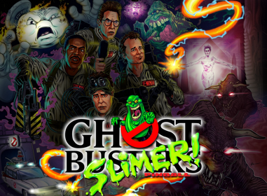 Ghostbusters: Slimer! Pinball - Arcade - Marquee (World) - 1019x750