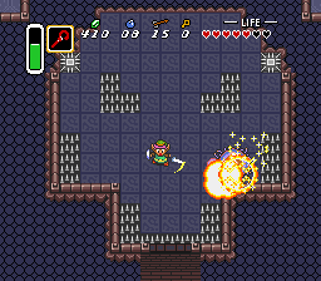 The Legend of Zelda: Echoes of the Past - Screenshot - Gameplay (World) - 256x224