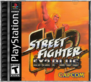Street Fighter EX 2 Plus - Box - Front - Reconstructed (North America) - 687x617