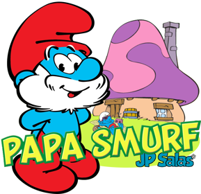 Papa Smurf - Clear Logo (null) - 1200x1164