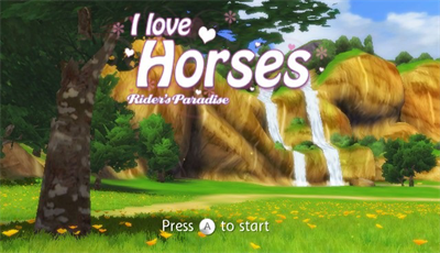 I Love Horses: Rider's Paradise  - Screenshot - Game Title (null) - 640x368