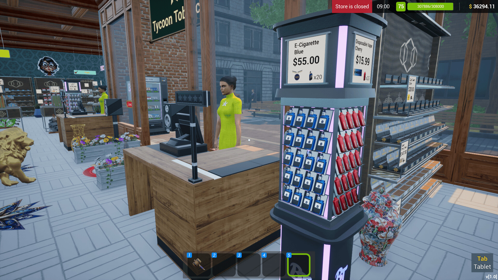 Illustration of Tobacco Shop Simulator