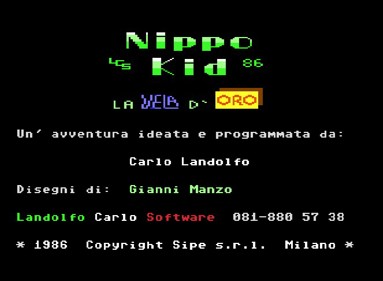 Nippo Kid: La Vela d'Oro - Screenshot - Game Title (null) - 663x486