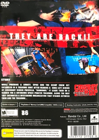 Cowboy Bebop: Tsuioku no Serenade - Box - Back (United States) - 1898x2680