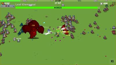 Pixel Survivors: Roguelike - Screenshot - Gameplay (World) - 1140x641