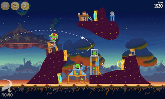 Illustration of Angry Birds Seasons