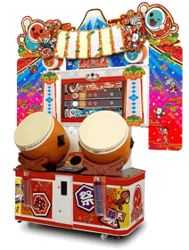 Taiko no Tatsujin: Red Version - Arcade - Cabinet (null) - 400x529