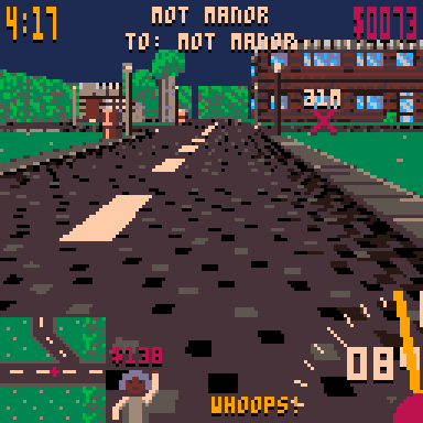 Illustration of Whiplash Taxi Co.