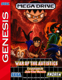 War of autistic - Fanart - Box - Front (null) - 798x1016