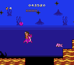 Illustration of Tina's Adventure Island II