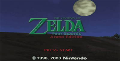 The Legend of Zelda: Ocarina of Time: Four Swords Arena Edition - Screenshot - Game Title (null) - 846x433