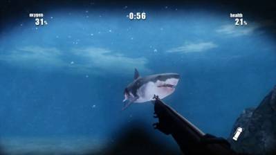 Shark Attack Deathmatch - Screenshot - Gameplay (World) - 1000x562